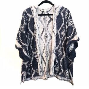 Roxy Poncho Hooded Bohemian Cardigan!